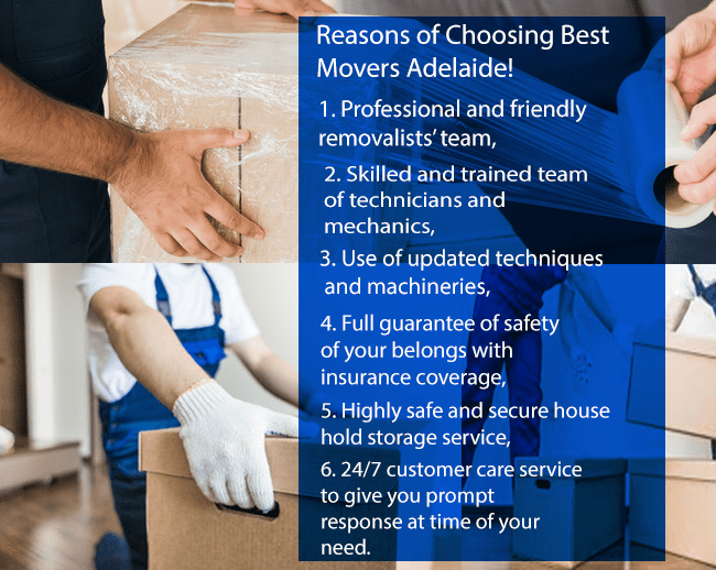 Why Choose Best Movers Adelaide