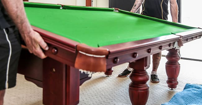 pool table removals adelaide